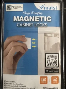 Vmaisi Schloss 12+2 kindersichere Schrankriegel - 12 Stück - Bild 1 von 3