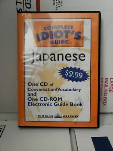 The Complete Idiot's Guide to Japanese | CD and CD-Rom 2 Disc Good Used ~ #212 - Picture 1 of 2