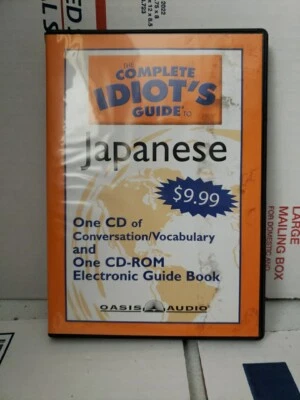 The Complete Idiot's Guide to Japanese | CD and CD-Rom 2 Disc Good Used ~ #212 - Image 1 of 2