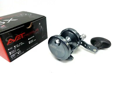 Avet SX5.3 G2 NGP Single Speed Lever Drag Reel - Right Hand - GUNMETAL - Image 1 of 4