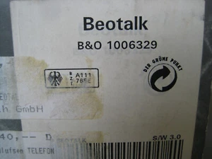 Bang & Olufsen Beotalk, automatyczna sekretarka! NOWY!!! do Beocom 1400 - Zdjęcie 1 z 5