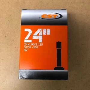 New CST Bicycle Bike Inner Tube 24" Schrader Valve Regular - Picture 1 of 3