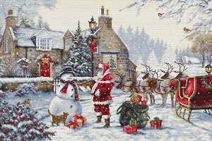Santas Cottage BU5011L Luca-S Counted Cross-Stitch Kit - Picture 1 of 10