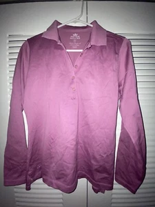 Pre Owned Peter Millar Polo For Women Purple Medium For $25 - Picture 1 of 7