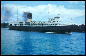S.S. NORISLE, GEORGIAN BAY, ONT POSTCARD - Picture 1 of 1