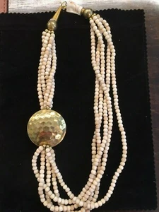 collana di alta bigiotteria italiana originali anni 80 d'effetto svendo - Foto 1 di 5