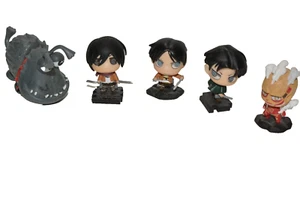 FUNKO MINI LOT Eren Yeager, Levi, Takara Deformed, Kyle Despicable Me - Picture 1 of 4