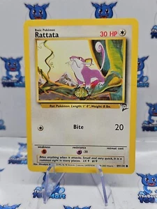 Rattata Base Set 2 89/130 Pokémon MP - Picture 1 of 2