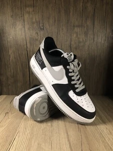 Nike Air Force 1 Low '07 EMB - Raiders Black White - UK Size 9 - GREAT CONDITION - Picture 1 of 15