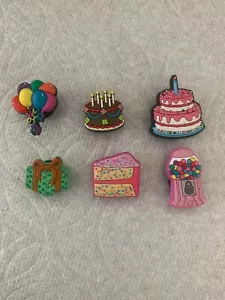 CONFETTI CAKEJIBBITZ BIRTHDAY CAKE JIBBITZ BALLOON JIBBITZ GUMABALL JIBBITZ - Picture 1 of 7