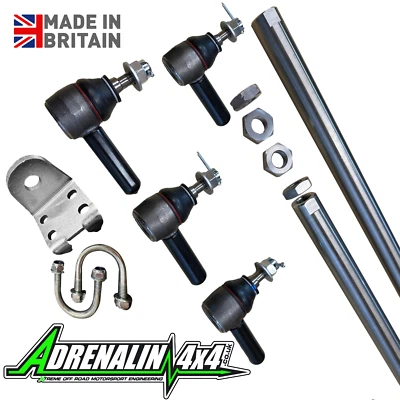 Land Rover Discovery 1 1994-99 Super heavy duty STAINLESS STEEL steering bar kit - Image 1 of 3