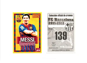 2011-2012 Panini Sticker Calcio FC Barcellona MESSI Ilmparabile #139 - Foto 1 di 1