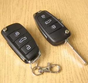 Remote Central Locking Kit for VW GOLF mk4 mk5 POLO LUPO GTI with HAA key blanks - Picture 1 of 1