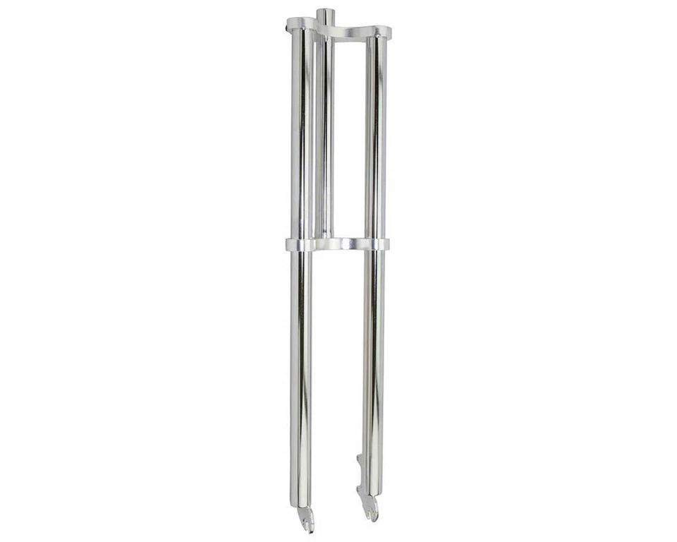 NEW Steel Chopper Bicycle Fork 1-1/8" Thread less 30" Long Chrome Part Vintage  - Image 1 of 1
