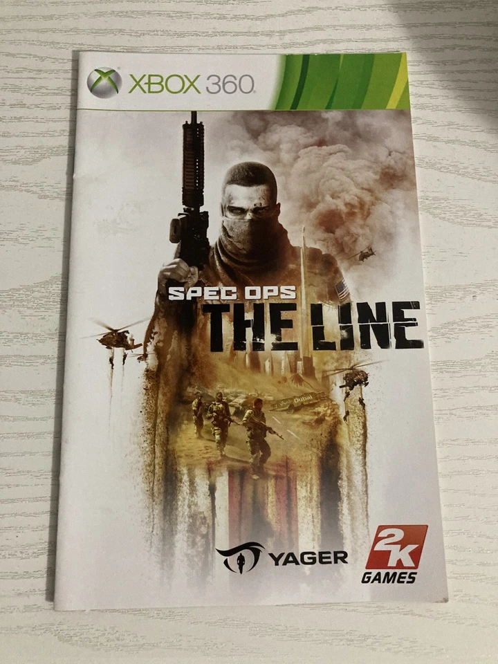 Spec Ops The Line - Xbox 360 *Manual Only* - Image 1 of 1