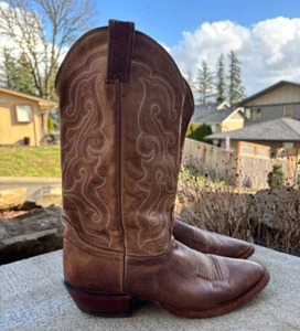 Nocona MD2701 Legacy Western Cowboy Round Toe Men’s Distressed Boots Size 10.5EE - Picture 1 of 11