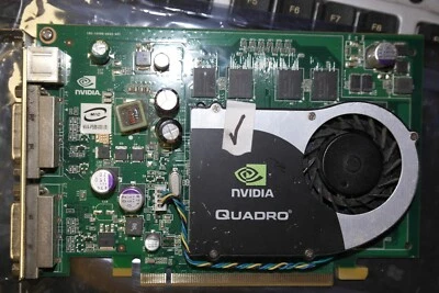 NVIDIA Quadro FX 1700 Graphics Card Dual Head s-video 2*DVI 512MB PCI-e - Image 1 of 4