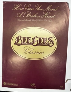 VINTAGE 1975 spartiti Abagail - Bee Gees - How Can You Mend a Broken Heart - Foto 1 di 6