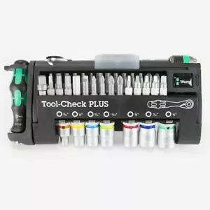 Wera SAE Bit Ratchet Set with Sockets & Storage Holder / Tool Check Plus - Picture 1 of 9