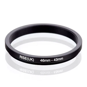 RISE (UK) 46-43MM 46MM-43MM 46 to 43 Step Down Ring Filter Adapter - Picture 1 of 3