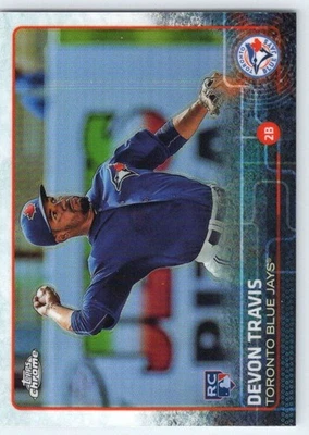 2015 Topps Devon Travis #571 Toronto Blue Jays Rookie - Image 1 of 2
