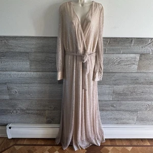 Maxi Vestido XXL Baltic Born Lentejuelas Champagne Dorado - Imagen 1 de 8