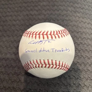 Edwin Diaz Signed Inscribed "Sound The Trumpet”Official MLB Baseball JSA - Picture 1 of 1