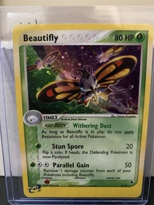 Pokemon TCG - Beautifly 2/109 - EX Ruby & Sapphire - Holo Rare - Picture 1 of 3