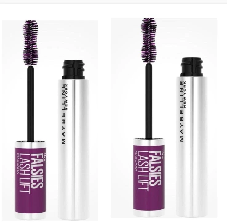 2 x Maybelline False Lash Effect Mascara The Falsies Lash Lift 9.6ml - Black - Image 1 of 1