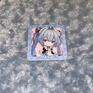 NIKKE x GALLERY Hansel Character Square Coaster Goth Lolita Design - Picture 1 of 1