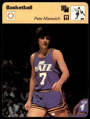 Sportscaster 1977 #01-24 Pete Maravich - baloncesto en muy buen estado/excelente Foto 1 de 2