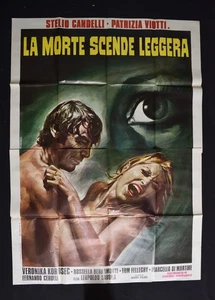 MANIFESTO 4F  LA MORTE SCENDE LEGGERA leopoldo savona stelio candelli viotti - Imagen 1 de 1