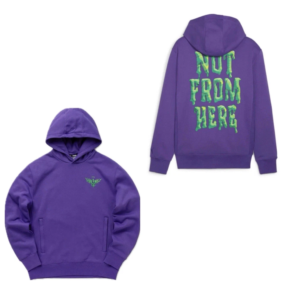 RARE Puma x LaMelo Ball “Select Heem” Basketball Hoodie Sweatshirt Mens XL