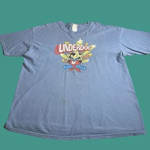Camiseta De Colección Y2K The Underdog TV Show Para Hombres XL Retro Dibujos Animados Cómic Superhéroe - Imagen 1 de 11