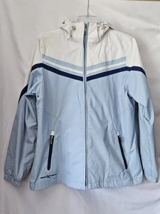 ZeroXposur Jacket Womens Med Blue Detachable Hood Waterproof Mesh Lining Pockets - Picture 1 of 9