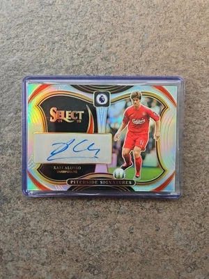 Xabi Alonso Auto Panini Select Premier League 2024-25 Liverpool FC - Image 1 of 2