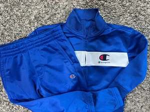 Neu Champion blau Kleinkind Jungen Trainingsanzug Größe 2T, 4T - Bild 1 von 6
