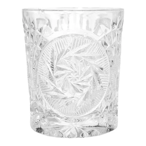 Vintage Fostoria STOWE Stem 2862 Clear Heavy Pressed Old Fashioned Glass NEW - Picture 1 of 6