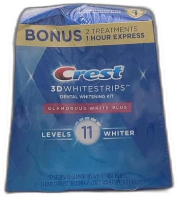 *2026-6-17* Crest 3d Whitestrips Glamorous White  Teeth Whitening Kit  16 - Image 1 of 4