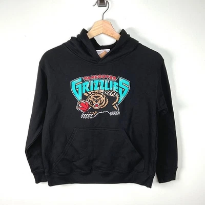 Mitchell & Ness Vancouver Grizzlies Hoodie NBA Youth Pullover Sweatshirt M - Image 1 of 4
