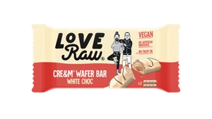 Love Raw Cream Filled Wafer White Choc 45g (50,93 EUR/kg) - Bild 1 von 1