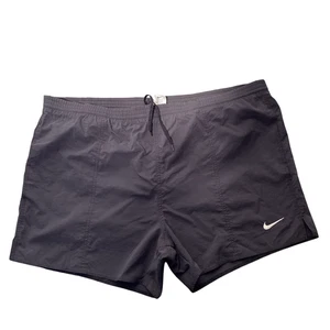 Pantalones Cortos Nike Para Hombre XL Negros Dri Fit Logo Cintura Elástica Cordón Correr Atlético - Imagen 1 de 3
