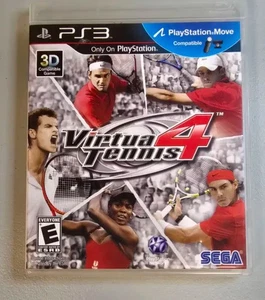 Virtua Tennis 4, Playstation 3 PS3, KOMPLETT CIB, SEHR GUT Sega Sports - Bild 1 von 6