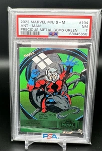 2022 Green PMG Ant Man #104 /10 Marvel Metal Universe Spider Man - Picture 1 of 5
