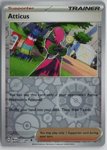 Atticus Uncommon SV: Paldean Fates 077/091 NM - Picture 1 of 2