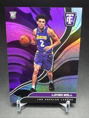 2017-18 Panini Totally Certified Lonzo Ball Purple /199 Rookie RC Cavs - Image 1 of 4