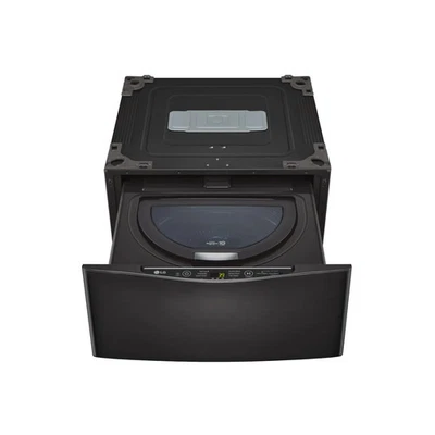 LG SideKick WD200CB 29" Black Steel Pedestal Washer - Imagem 1 de 4