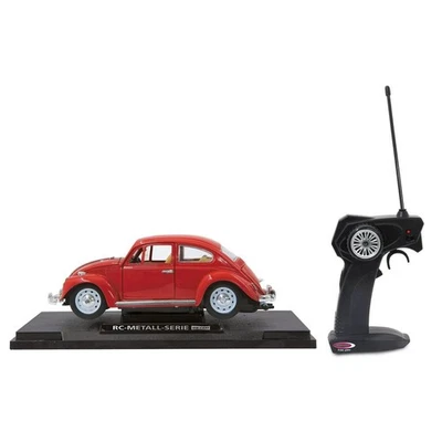 Jamara VW Käfer RC Diecast 1:18 rot 27MHz Ferngesteuertes Auto - Bild 1 von 4
