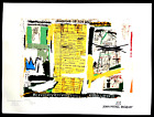 Jean-Michel Basquiat Lithographie 180ex. ( Claes Oldenburg mark rothko