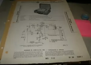 FIRESTONE PHONO AMP WITH RECORD PLAYER MODEL: 4-A-144 (SAMS PHOTOFACT 366-3) - Picture 1 of 1